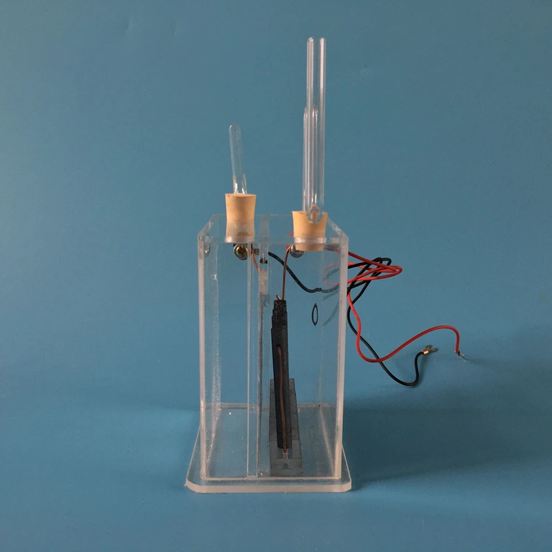 Vertical Diaphragm Electrolysis Device High School Chemical Laboratory Instrument Teaching Equipment Saturated Salt Water