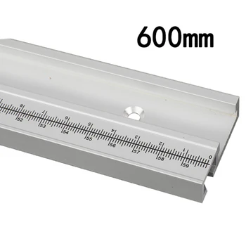 

1pcs 400/500/600mm Aluminum Alloy T Track Woodworking T-slot Miter Track Tools