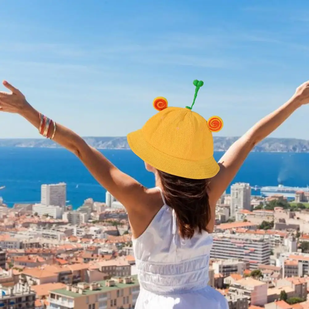 Cute Little Yellow Hat Children Bean 