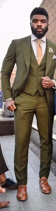 4 Colors Fashion Wedding Men Suits 