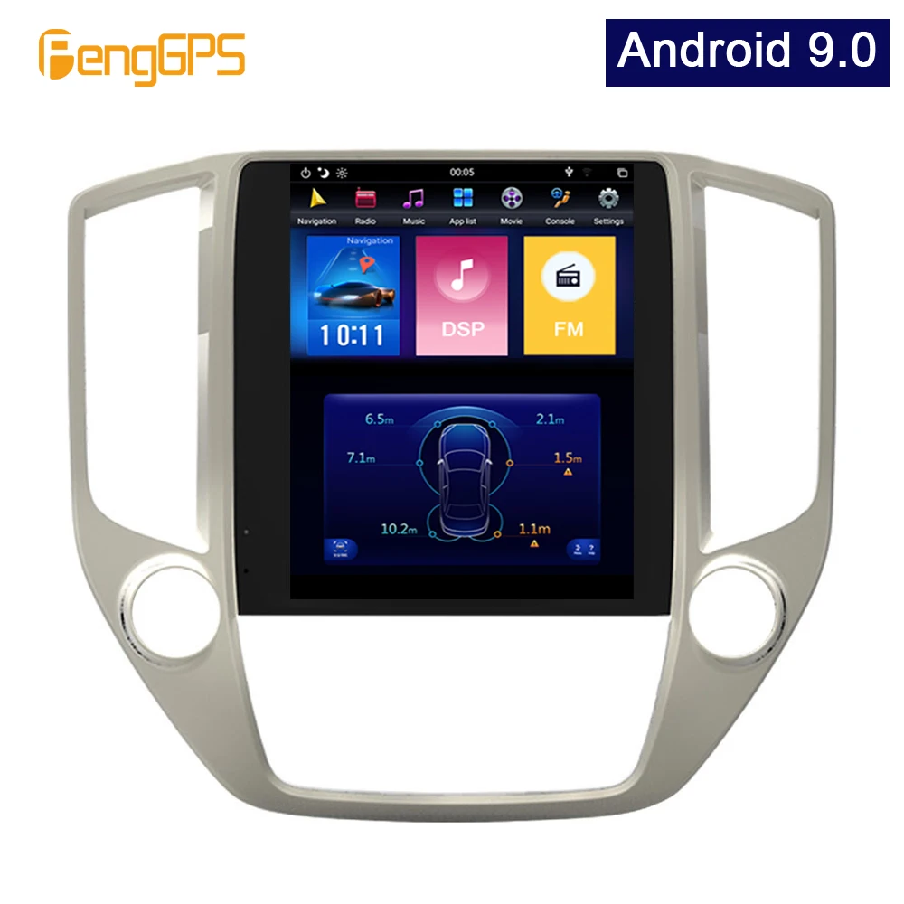 Android 9,0 Tesla вертикальный экран Автомобильный плеер gps навигация для Changan CS95+ аудио плеер 12,1 дюймов
