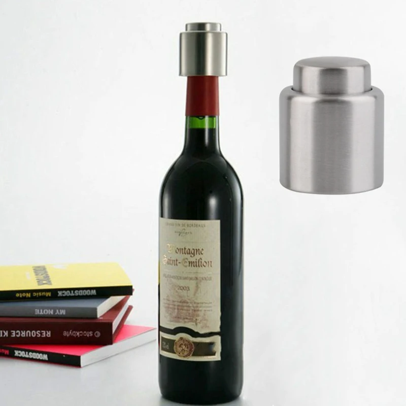 Нержавеющая сталь крышка для бутылки пресс тип шампанского красное вино пробка для вина инструменты для сохранения крышки бутылки кухонные аксессуары