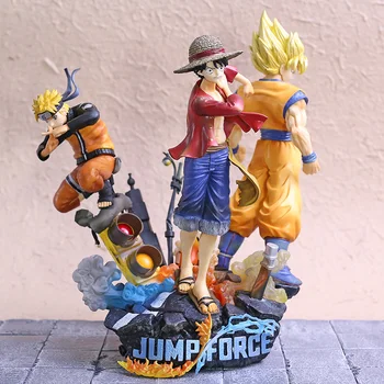 

Jump Force Collector's Edition Monkey D Luffy Son Goku Uzumaki Naruto PVC Figure Collectible Model Toy
