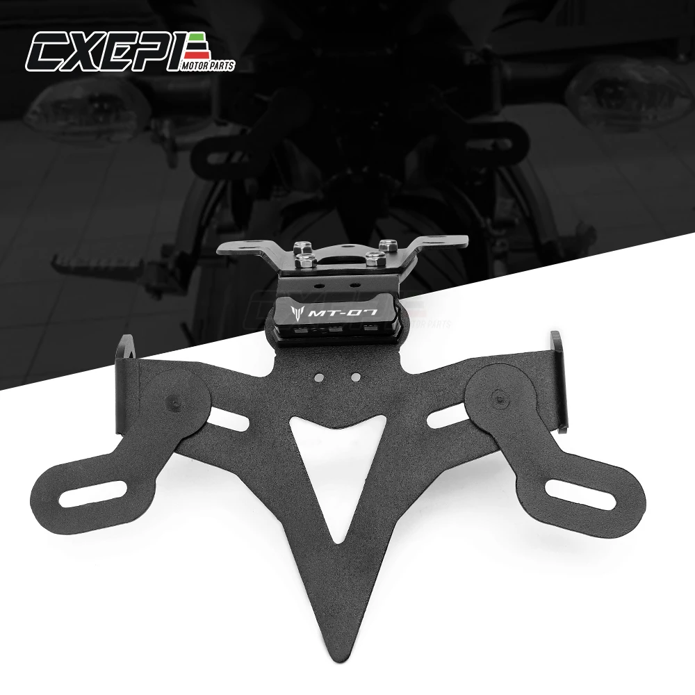 Motorcycle Tail Tidy License Plate Holder For YAMAHA MT 07 MT07 MT-07 FZ07 FZ-07 2013-2017 2018 2019 2020 2021 Accessories