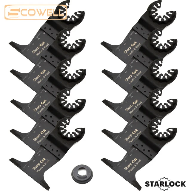 

30% Off 65mm Starlock Oscillating Saw Blades Cutting Blades for Oscillating Tools Multimaster Tools for Multi Tools Plunge Wood