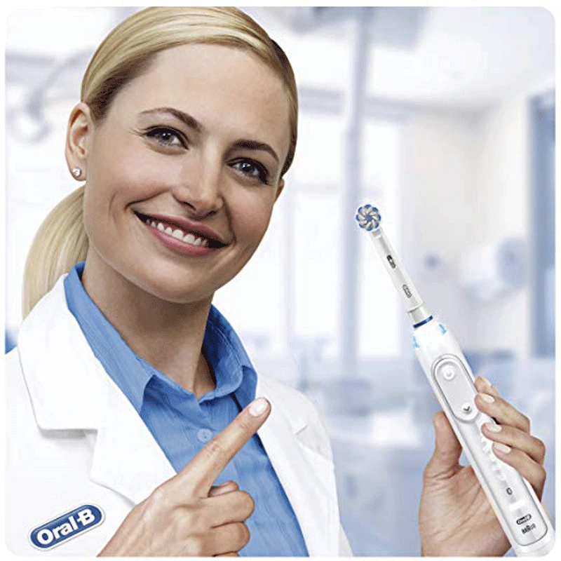 Набор насадок для Oral B сменные головки электрической зубной щетки мягкая щетина