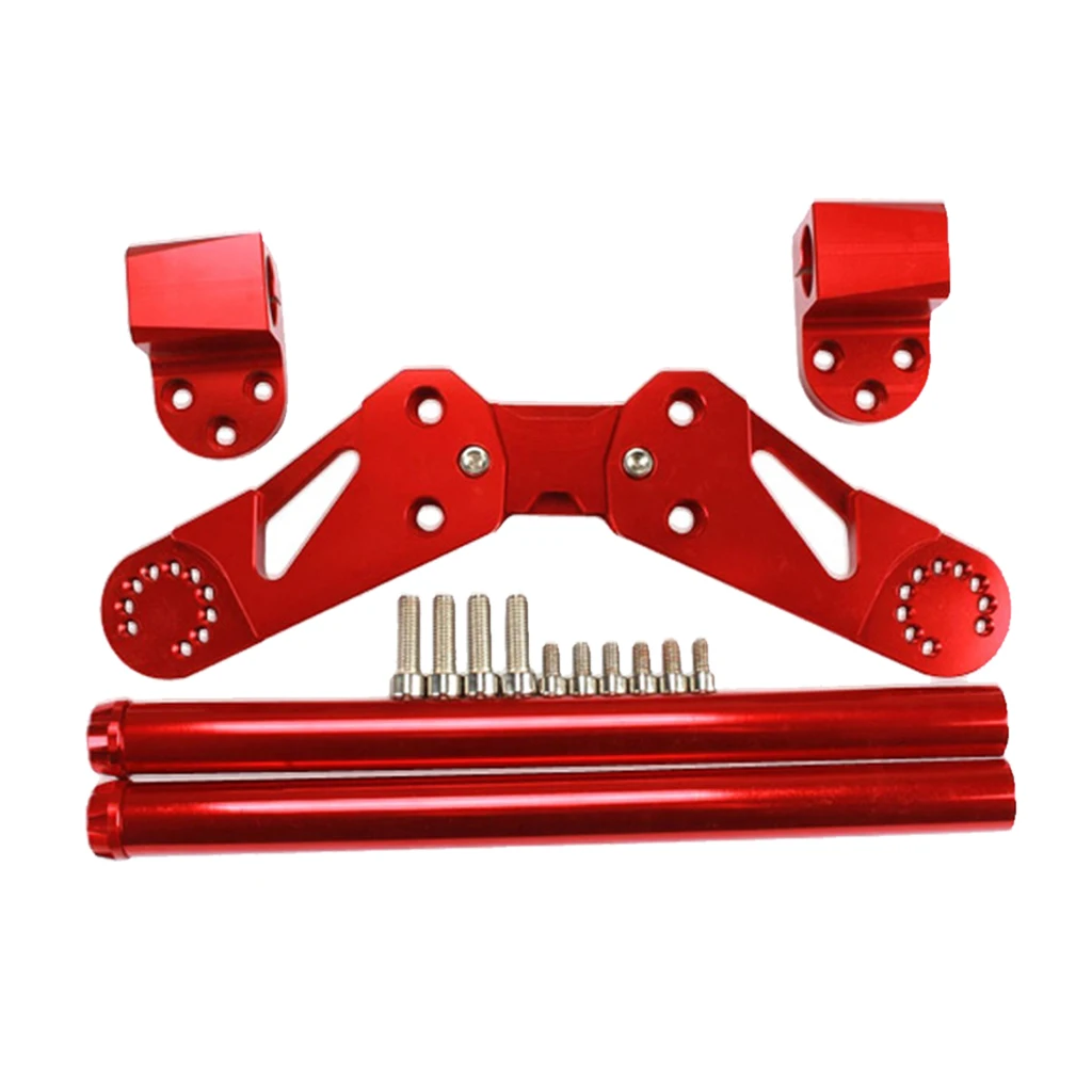 Красный мотоцикл ручка бар системы нижний спортивный комплект для HONDA MSX 125