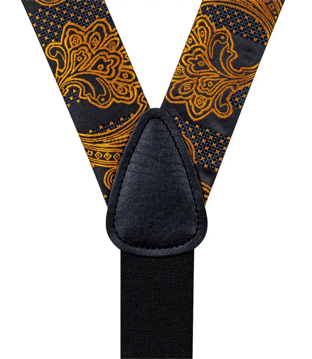 Рисунок 4 - Роскошные золотистые и черные мужские подтяжки