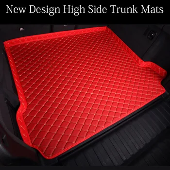

Customized full cover Hight side Car trunk mats cargo Liner special for BMW X1 E84 anti slip foot case car styling rugs carpet l