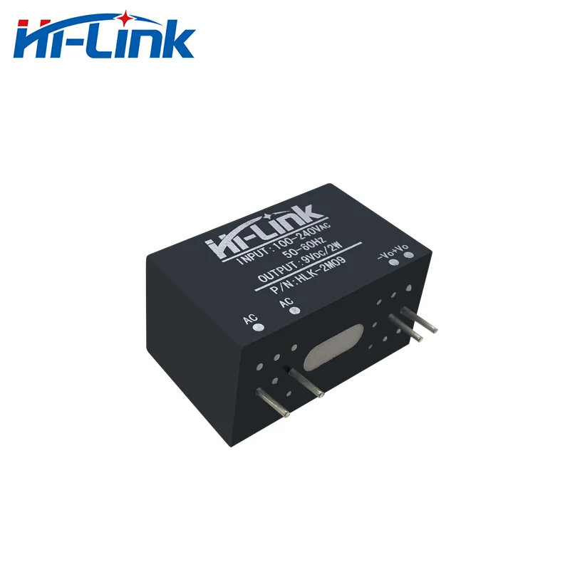 Hi-Link Consumer Electronics 220V to 9V 2W high-efficiency intelligent household switch AC DC power supply module HLK-2M09