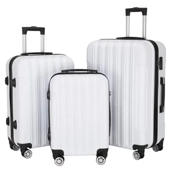 

3-in-1 Multifunctional Large Capacity Traveling Storage Suitcase White