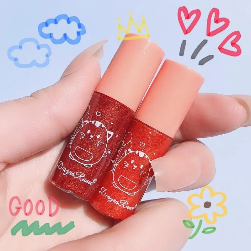 10 Colors Mini Air Lip Glaze Moisturizing Non-stick 24 Hours Long Lasting Sexy Liquid Lipstick Makeup Lip Gloss Cosmetic TSLM1
