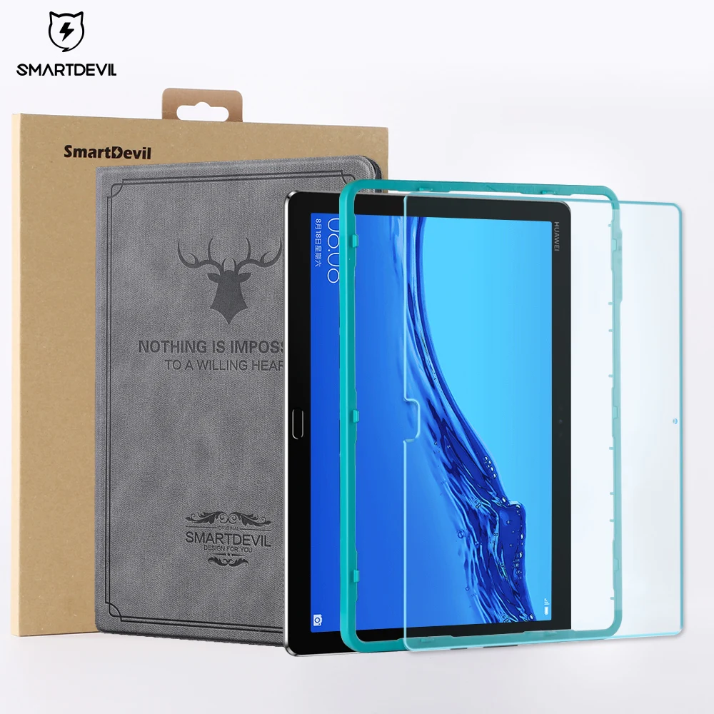 Чехол для планшета SmartDevil в стиле ретро для Xiaomi Mi Pad 4 4 Plus, кожаный чехол, защитный чехол-подставка с функцией автоматического сна