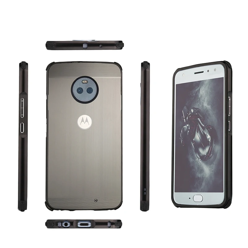 Nohon для Motorola Moto X4 E4 Plus G5s Plus чехол 2 в 1 металлический алюминиевый каркас тонкий матовый защитный чехол из поликарбоната