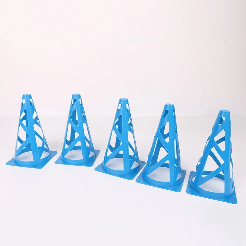Soccer Training Cones Collapsible Windproof Marker Cones Agility Cones for Outdoor Football Basketball Training