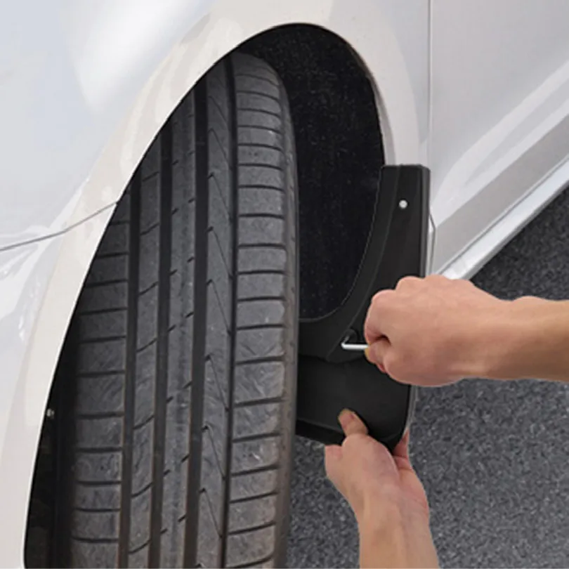 

FPT4008 Mudguards car Mud guard fender mudguard car flipper with install tools dustproof Mud proof free shipping