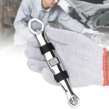 

Multi-function Wrench 23 in 1 Flexible Type Wrench 4-19mm Adjustable Hand Quick Release CLH@8