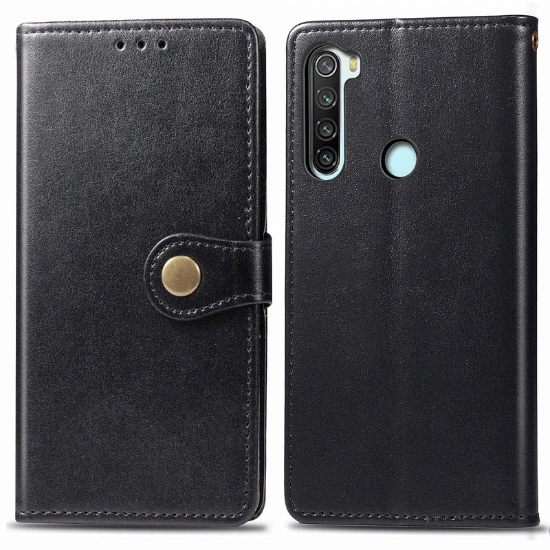 Чехол для Redmi Note 8 T кожаный чехол-книжка с кошельком противоударный чехол Xiaomi 8t