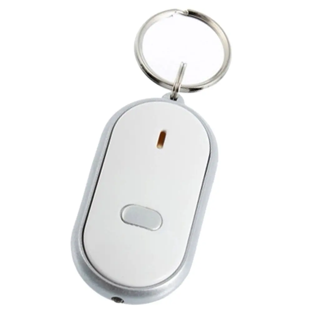 LED Smart Key Finder Sound Control Alarm Anti lost Tag Child Bag Pet Locator Find Keys Keychain Tracker Random Color