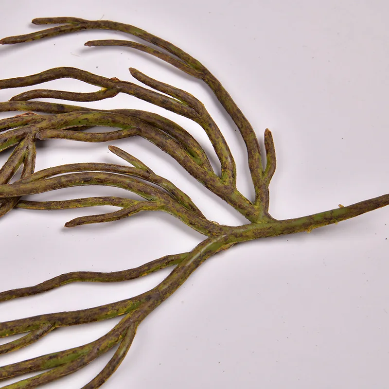 Имитация корней эвкалипта из мягкой резины Рождественский домашний декор