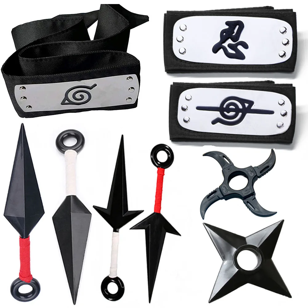Naruto Épée À La Main, Armes accessoires , Ensemble de 5Pièces