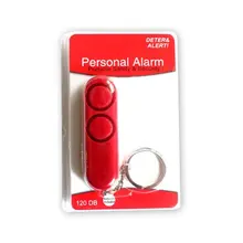 Мода 120 дБ анти-насилование устройства двойные колонки громкий сигнал тревоги атака паника безопасность личный брелок для личной безопасности сумка кулон