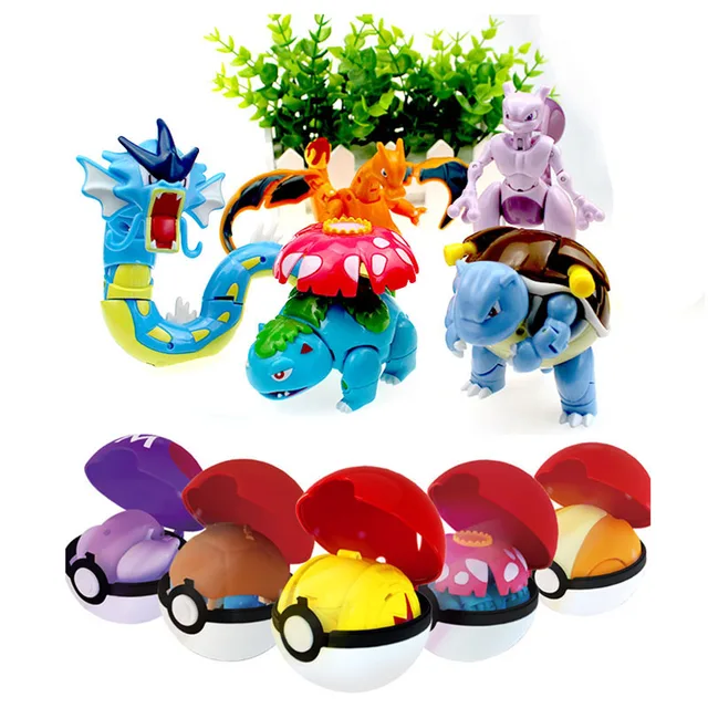 Oryginalna Takara Tomy Pokemon Poke Ball Pikachu Mewtwo Charizard