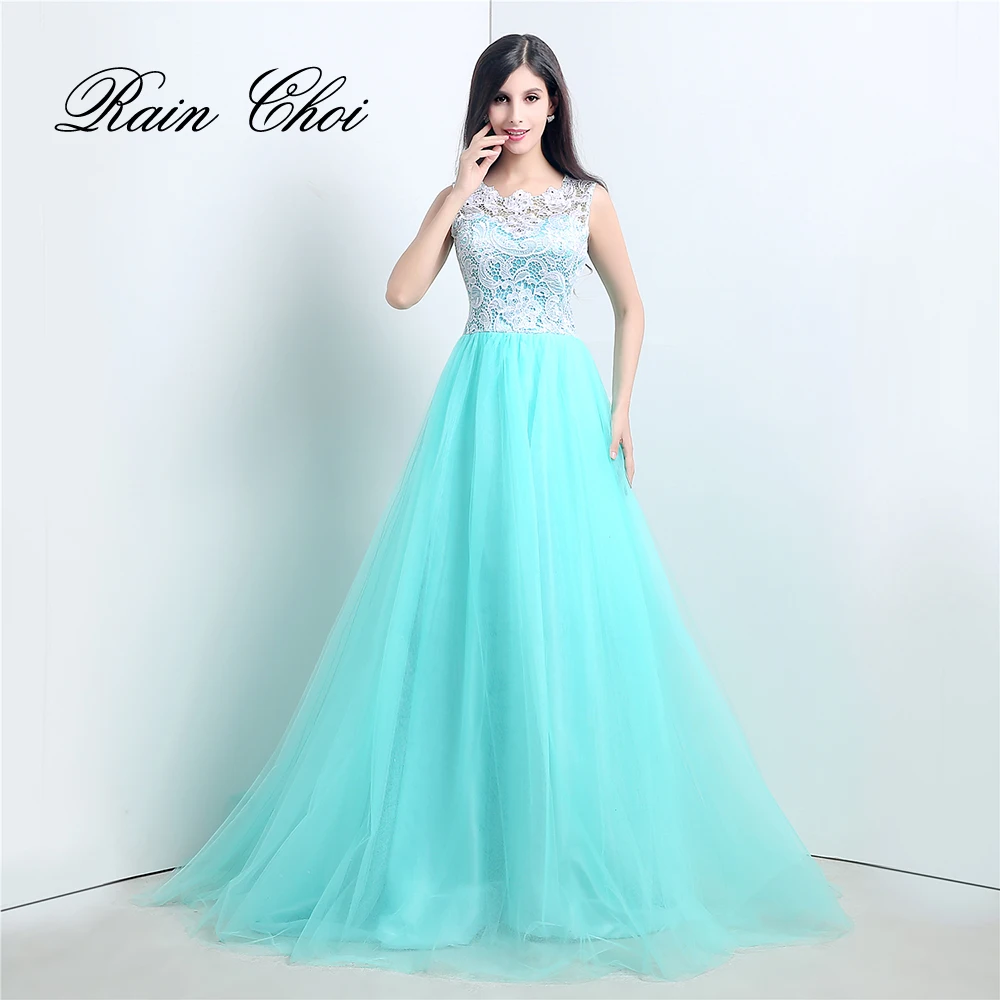 

Real Photo Formal Prom Gown Elegant Long Evening Dresses