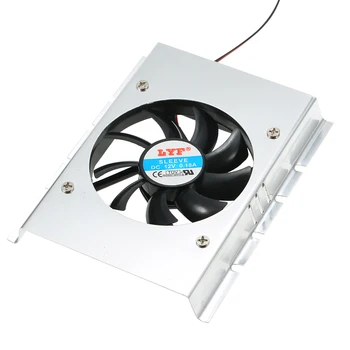 

4 pin Hard Disk Cooling Fan HDD Cooler Aluminum Alloy 4000rmp speed No noise for Hard Disk Driver Fast Heat Dissipation