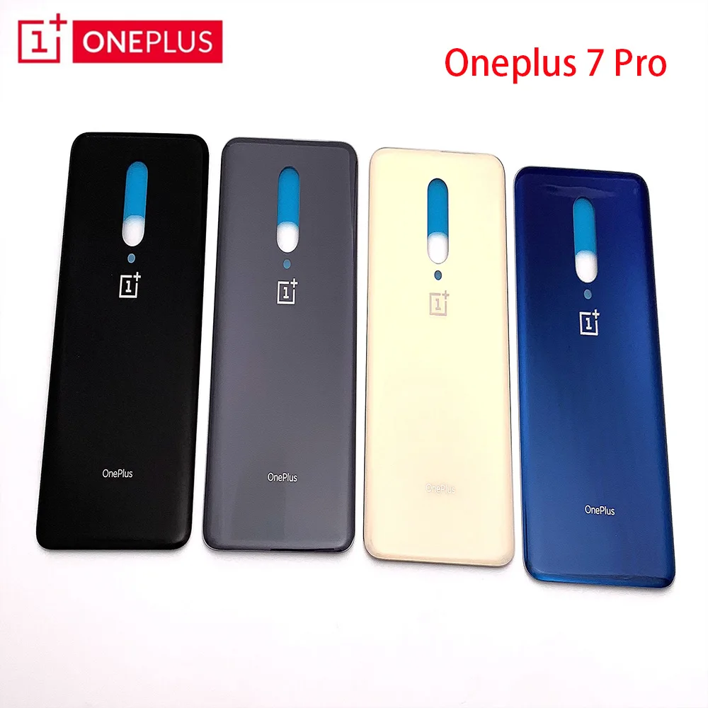 OnePlus 7 Pro 1+ 7Pro 6,7 дюймов GM1910 GM1911 GM1913 задняя крышка батарейного отсека Корпус задняя крышка стекла Запасные части