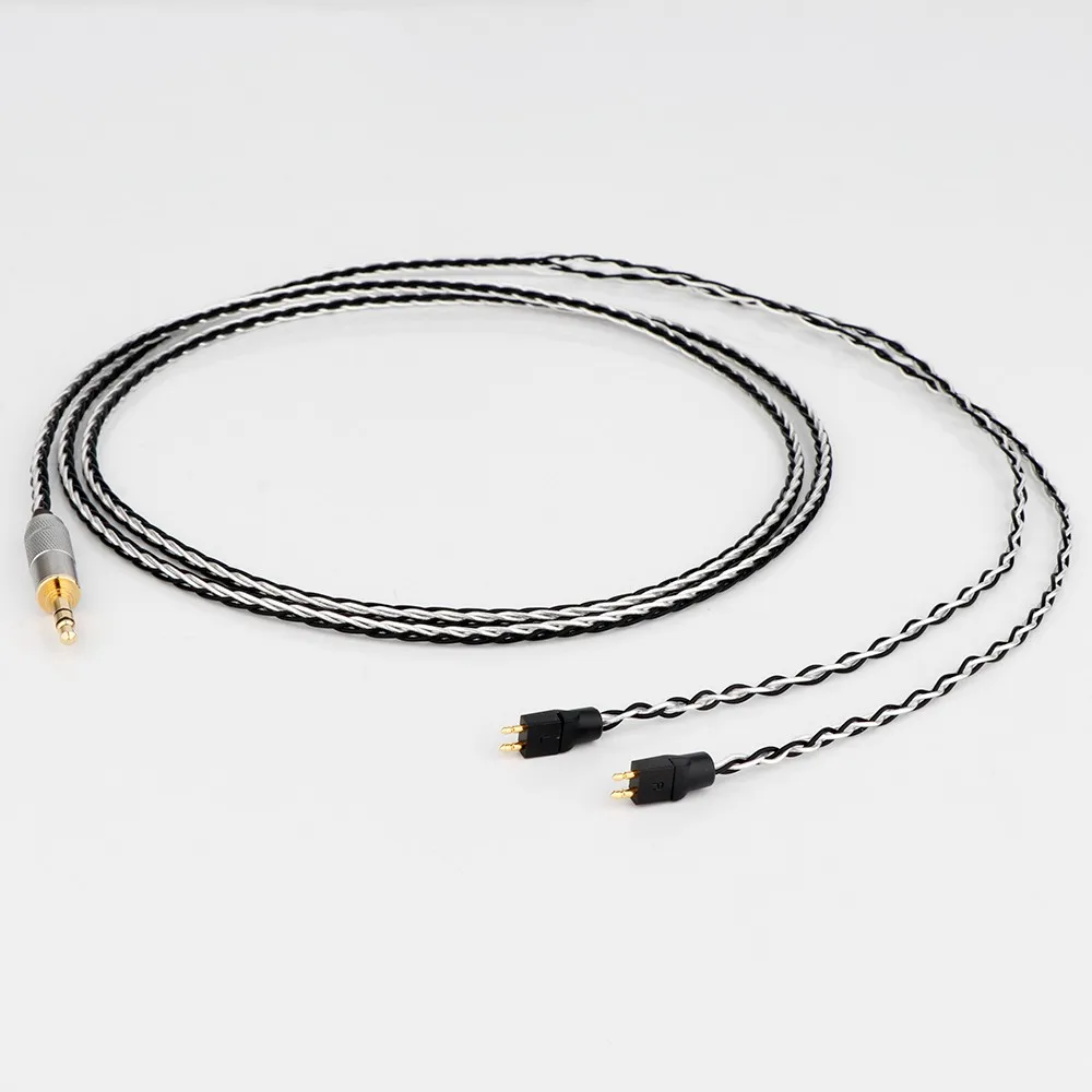 

Preffair OCC Silver Plated Earphone Cable For FitEar MH334 MH335DW togo334 Private 223 Private 333 F111 Headphone Upgrade cable