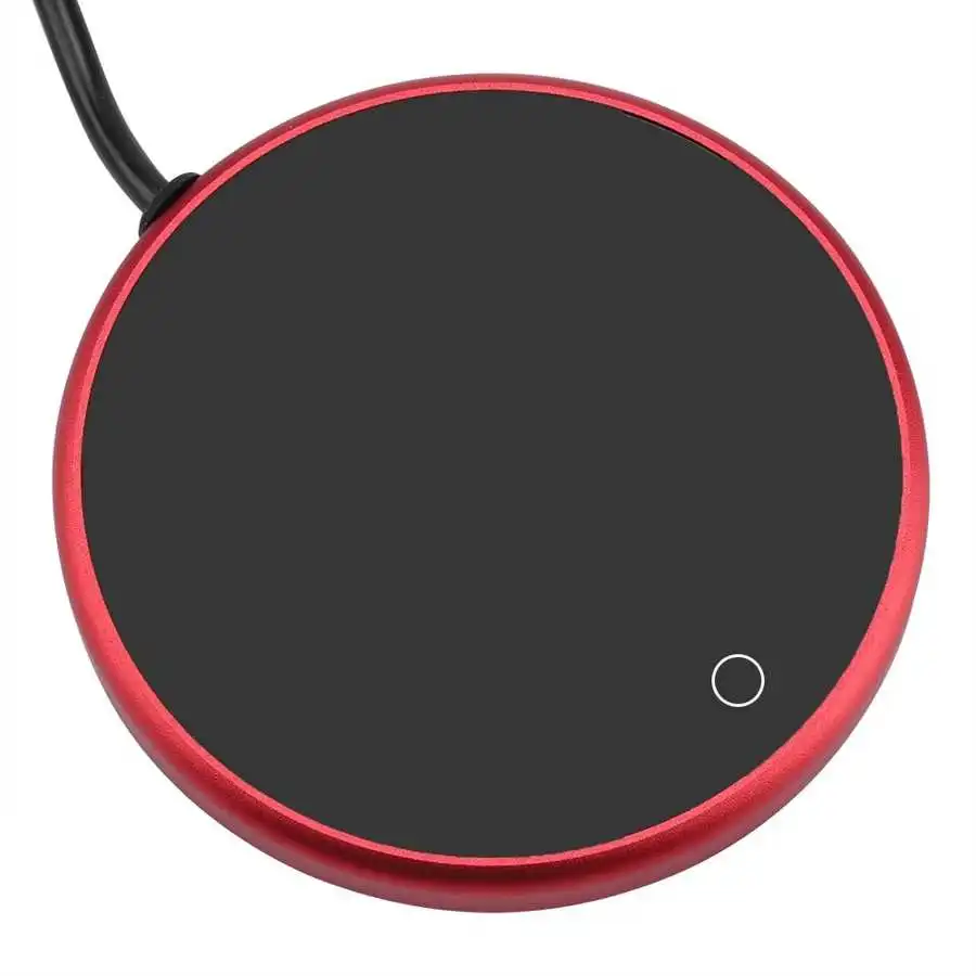 Copo Elétrico Mais Quente Escritório Leite Chá Aquecedor de Água Tapete Casa Escritório Manter Bebida Quente Caneca de Café Coaster 220240v