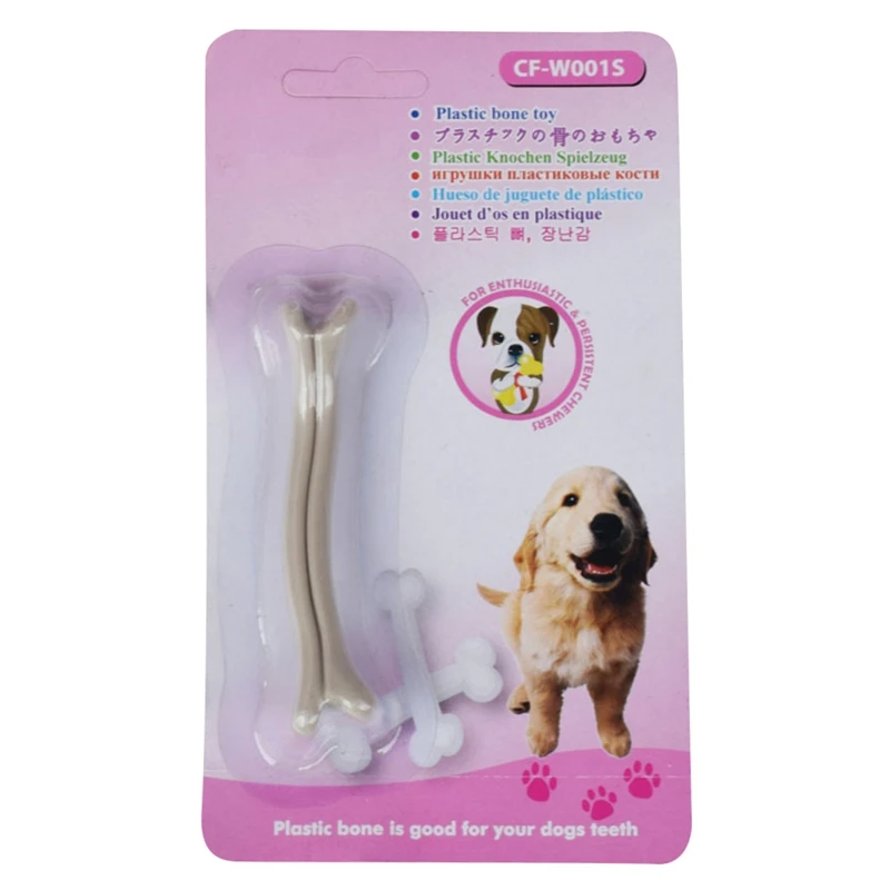 Жевательные игрушки для собак, устойчивые к укусам, полипропилен, в форме кости, молярная палочка для домашних животных, тренировочные принадлежности для собак, игрушки для домашних животных, кошек