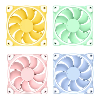 

ID-COOLING ZF-12025 12V DC PWM Cooling Fan Desktop Chassis Radiator Cooler for PC Computer Chassis Cooling Fan