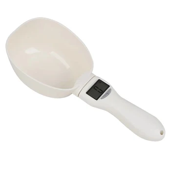 

Pet Dog Food Measuring Spoon Weighing Scale Cup Feeding Bowls Portable for Kitchen FPing