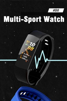

Smart watch women B6W temperature measurement bracelet Bluetooth sports watch with provide SDK API interface