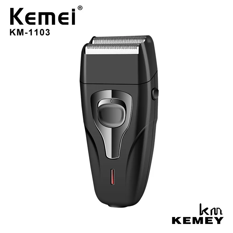 Kemei Мужская Профессиональная перезаряжаемая электробритва с двумя концами