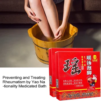 

Foot Soaking Powder Relieve Joint Pain Dampness Expelling Dispel Cold Foot Bath Powder