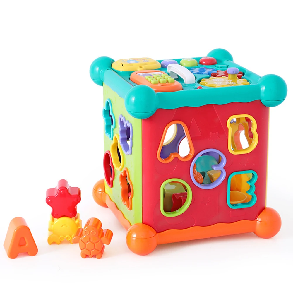 

RC Music Building Blocks Color Shape Matching Cognitive Educational Toy