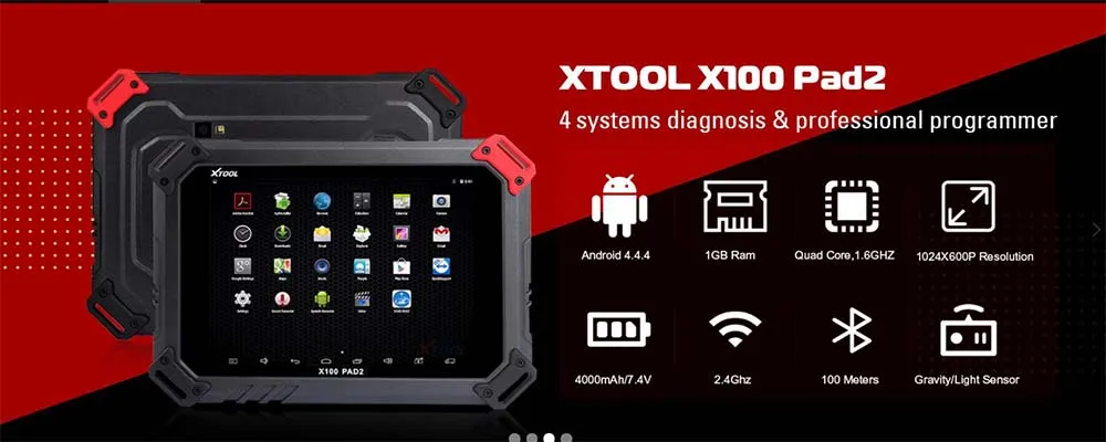 Новейший XTOOL X100 PAD X 100 авто ключ программист с маслом инструмент для отдыха и регулировка одометра X-100 PAD