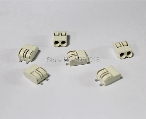 SMD2060 LED PCB Interconnect Terminal Block 50PCS/lot Push-in Button in Tape-And-Reel Packaging