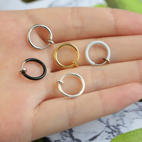 2019-New-Fashion-Korean-Small-Circle-Ear-Clips-Earrings-for-Women-No-Pierced-Earrings-Minimalist-Alloy