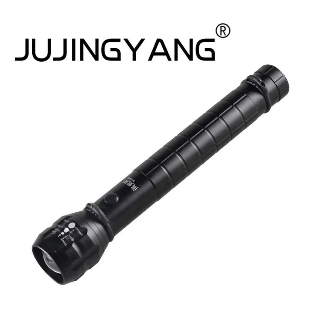 

Aluminum Strong LED Flashlight 3-Mode Adjustable Focus Torch Light Portable Rechargeable Outdoor Camping Waterproof Flashlight