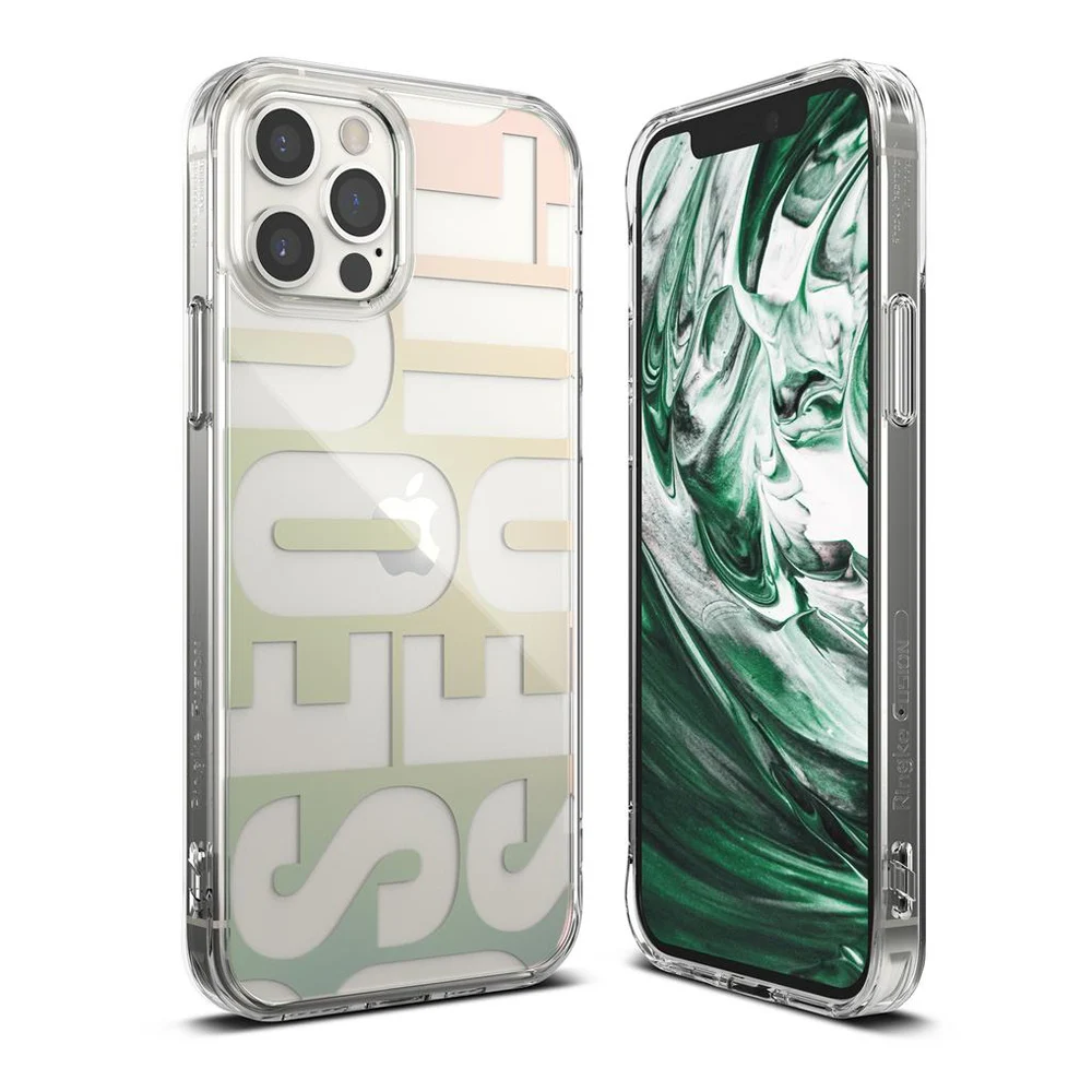 Ringke Fusion Case for iPhone 12 Pro Max Clear PC Back and Soft TPU Frame Hybrid Drop Tested for New iPhone Cover