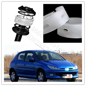 

PUOU Car Shock Absorber Spring Bumpers Power 2Pcs Auto Buffers For Peugeot 206 207 307 508 5008 607 Buffer free Shipping