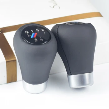 

Gears Shifter Knob Replacements For BMW M E87 E90 E36 E46 E90 E91 E92 F30 5 Speed Real Leather Gear Shifts Knobs