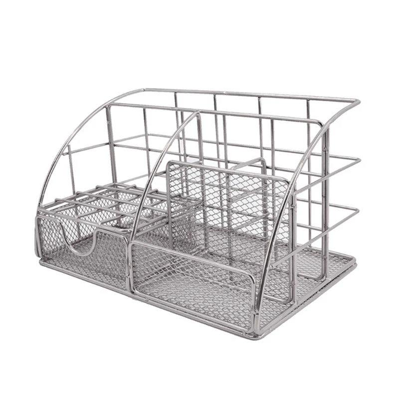 Multi-Function Desk Organizer Storage Rack Desktop Pen Holder Large Capacity Stationery Case School Office Suppies