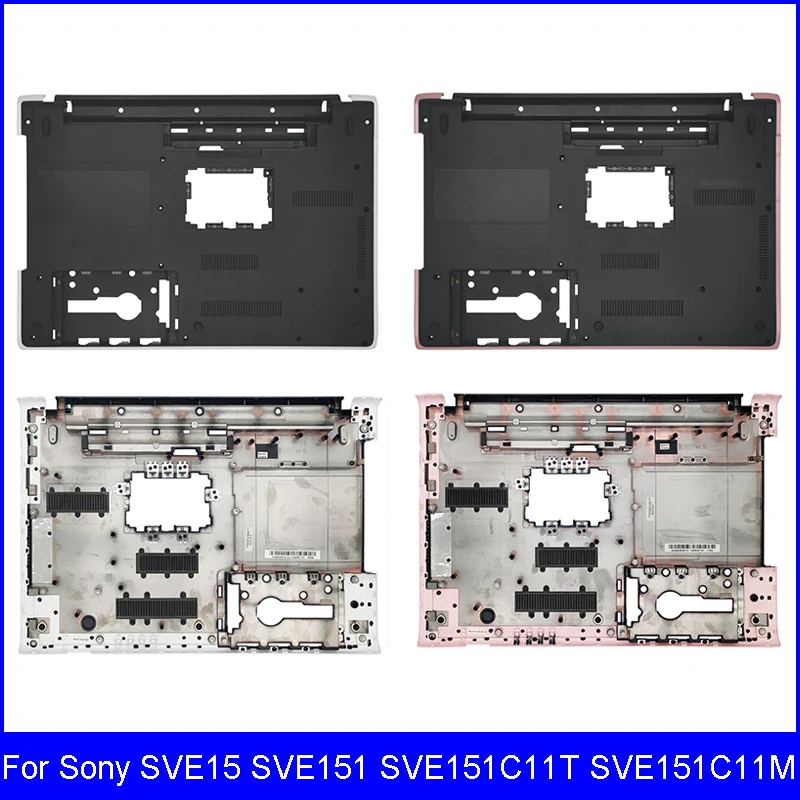 Новинка нижний чехол D для Sony SVE15 SVE151 SVE151C11T SVE151C11M SVE151D12T SVE151J13M 1j13l SVE1512S7C черная |
