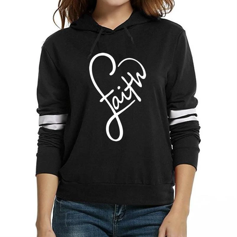 women's faith hoodie sweatshirt