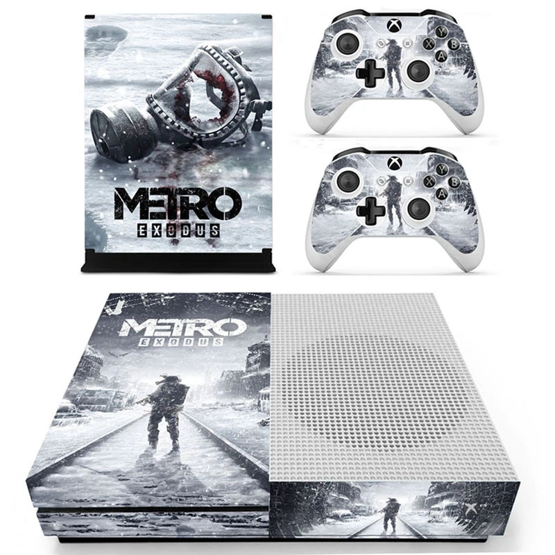 Metro Exodus Skin Sticker Decal Cover For Xbox One S Console & Kinect & 2  Controllers For Xbox One Slim Skins Stickers Vinyl|Stickers| - AliExpress